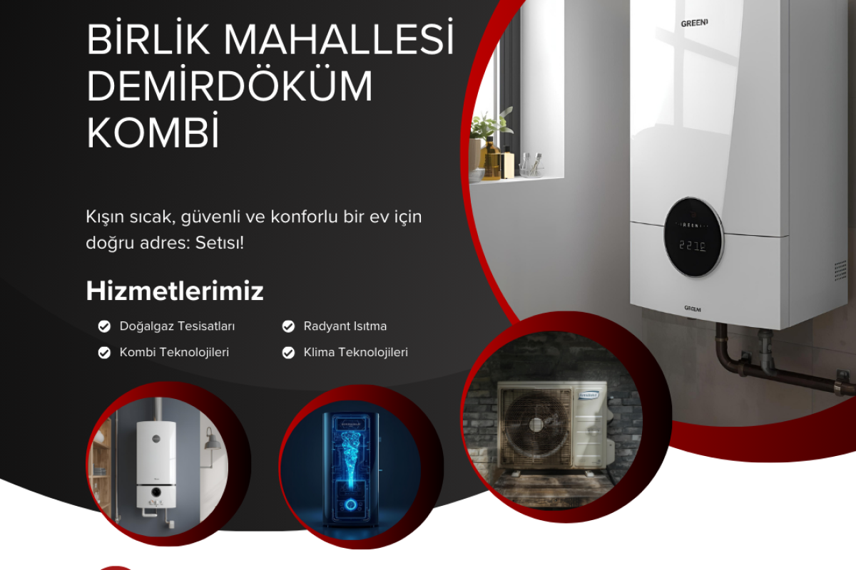 Birlik Mahallesi Demirdöküm Kombi Servisi